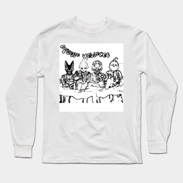 Clockwork Dragonballz Long Sleeve T-Shirt by Roomitt